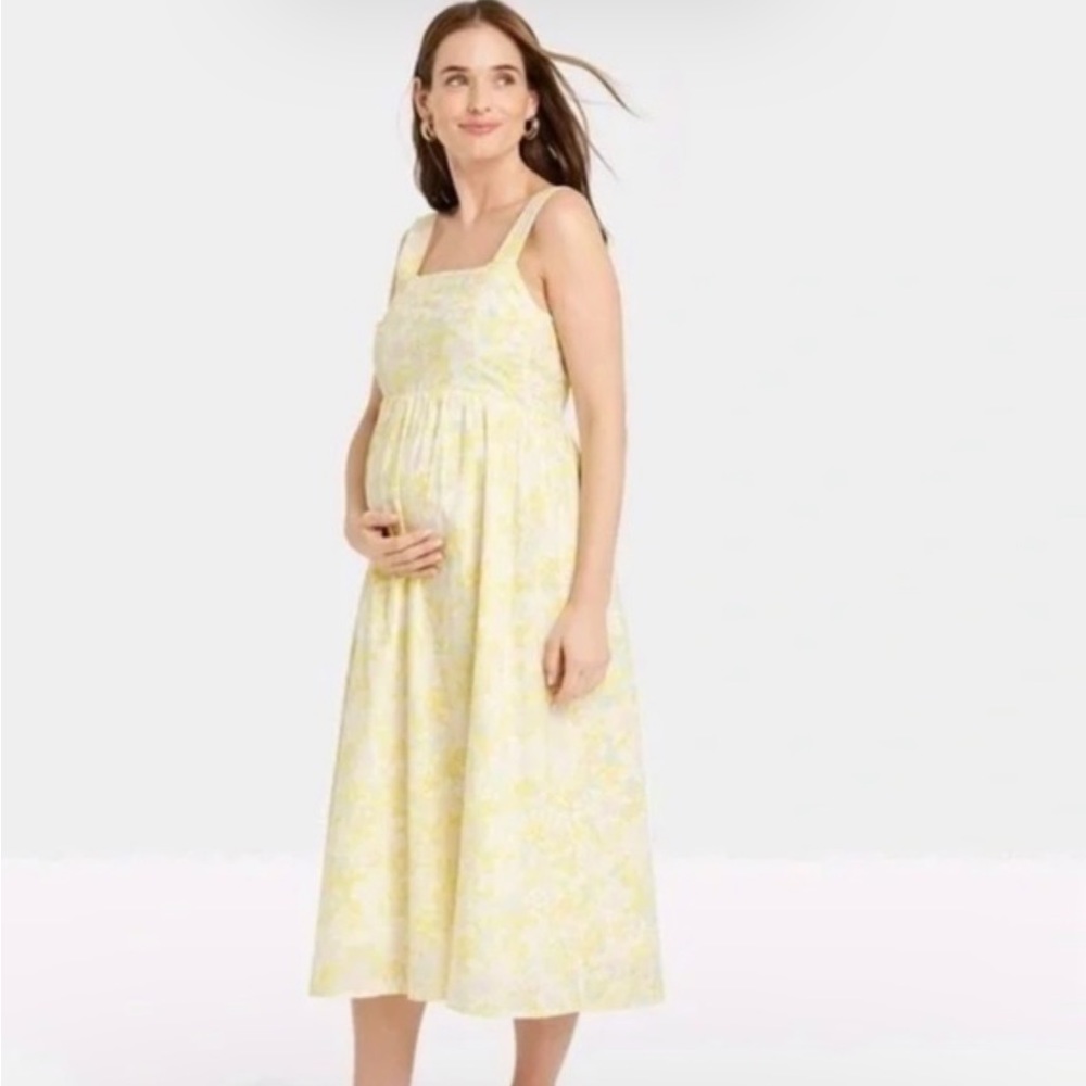 The nines by hatch maternity floral Summer dress